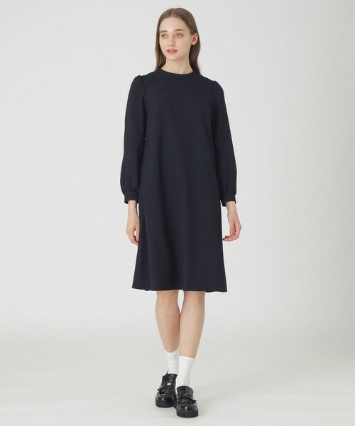 BLUE LABEL / BLACK LABEL CRESTBRIDGE / ブルーレーベル / ブラックレーベル・クレストブリッジ ドレス | 【一部店舗限定】サージストレッチAラインドレス | 詳細7