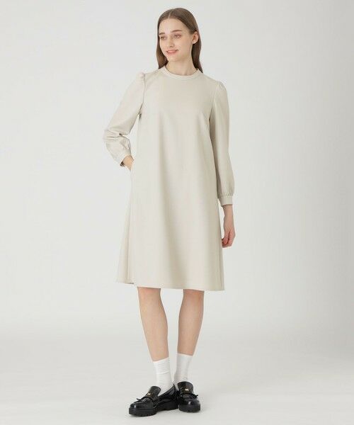 BLUE LABEL / BLACK LABEL CRESTBRIDGE / ブルーレーベル / ブラックレーベル・クレストブリッジ ドレス | 【一部店舗限定】サージストレッチAラインドレス | 詳細13