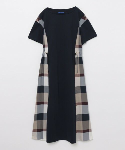 BLUE LABEL / BLACK LABEL CRESTBRIDGE / ブルーレーベル / ブラックレーベル・クレストブリッジ  ドレス | 【一部店舗限定】コンパクトクリアーポンチチェックコンビドレス | 詳細10