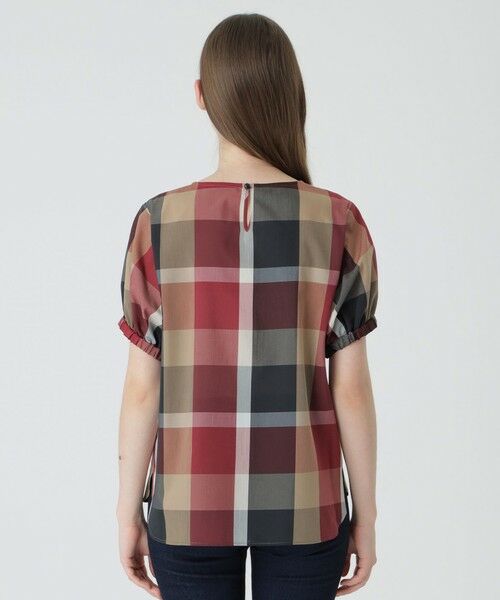 BLUE LABEL / BLACK LABEL CRESTBRIDGE / ブルーレーベル / ブラックレーベル・クレストブリッジ  シャツ・ブラウス | 【一部店舗限定】クレストブリッジチェックソフティーボイルブラウス | 詳細3