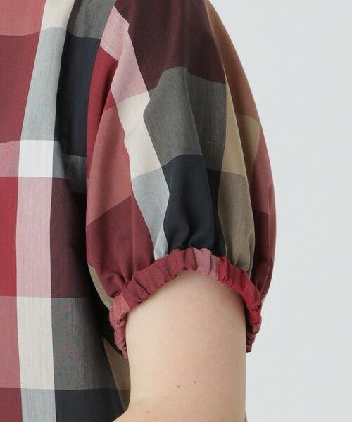 BLUE LABEL / BLACK LABEL CRESTBRIDGE / ブルーレーベル / ブラックレーベル・クレストブリッジ  シャツ・ブラウス | 【一部店舗限定】クレストブリッジチェックソフティーボイルブラウス | 詳細4