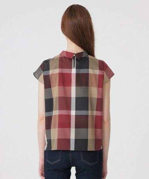 BLUE LABEL / BLACK LABEL CRESTBRIDGE / ブルーレーベル / ブラックレーベル・クレストブリッジ  シャツ・ブラウス | 【一部店舗限定】クレストブリッジチェックソフティーボイルブラウス | 詳細3