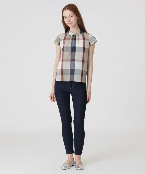 BLUE LABEL / BLACK LABEL CRESTBRIDGE / ブルーレーベル / ブラックレーベル・クレストブリッジ  シャツ・ブラウス | 【一部店舗限定】クレストブリッジチェックソフティーボイルブラウス | 詳細5