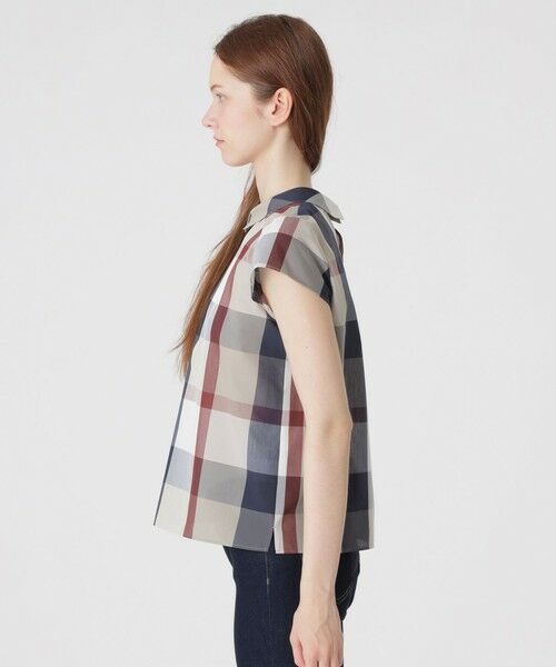 BLUE LABEL / BLACK LABEL CRESTBRIDGE / ブルーレーベル / ブラックレーベル・クレストブリッジ  シャツ・ブラウス | 【一部店舗限定】クレストブリッジチェックソフティーボイルブラウス | 詳細6