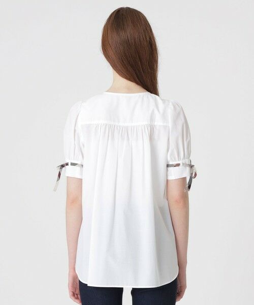 BLUE LABEL / BLACK LABEL CRESTBRIDGE / ブルーレーベル / ブラックレーベル・クレストブリッジ  シャツ・ブラウス | 【一部店舗限定】シャンブレーチュニックブラウス | 詳細3