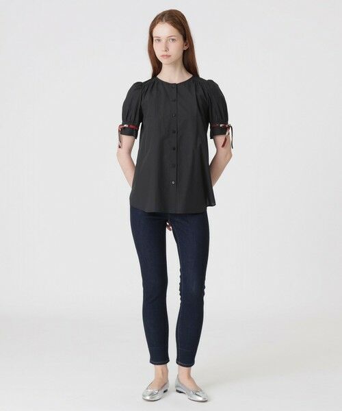 BLUE LABEL / BLACK LABEL CRESTBRIDGE / ブルーレーベル / ブラックレーベル・クレストブリッジ  シャツ・ブラウス | 【一部店舗限定】シャンブレーチュニックブラウス | 詳細6