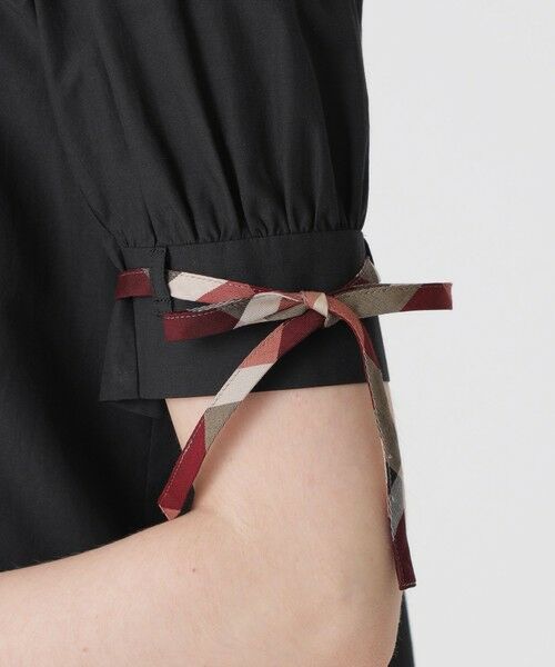 BLUE LABEL / BLACK LABEL CRESTBRIDGE / ブルーレーベル / ブラックレーベル・クレストブリッジ  シャツ・ブラウス | 【一部店舗限定】シャンブレーチュニックブラウス | 詳細9