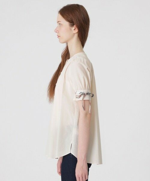 BLUE LABEL / BLACK LABEL CRESTBRIDGE / ブルーレーベル / ブラックレーベル・クレストブリッジ  シャツ・ブラウス | 【一部店舗限定】シャンブレーチュニックブラウス | 詳細12