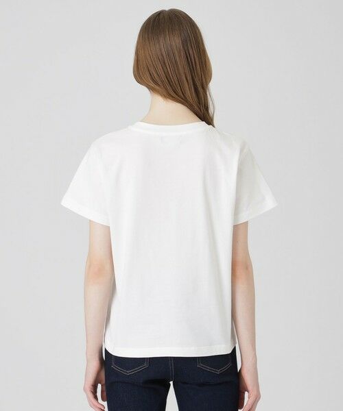 BLUE LABEL / BLACK LABEL CRESTBRIDGE / ブルーレーベル / ブラックレーベル・クレストブリッジ  カットソー | 【一部店舗限定】クレストブリッジチェックプリントTシャツ | 詳細3