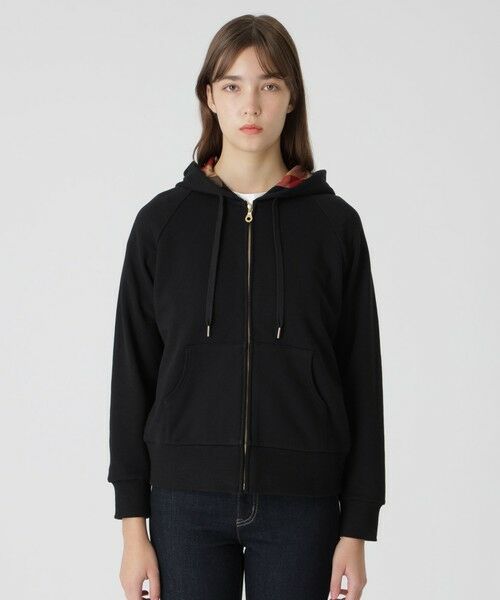 美品 blue label crestbridge パーカー 38 グレー BLUE LABEL CRESTBRIDGE パーカー 「一部店舗限定」ベーシック