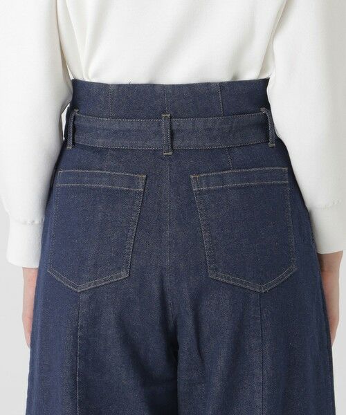 BLUE LABEL / BLACK LABEL CRESTBRIDGE / ブルーレーベル / ブラックレーベル・クレストブリッジ  その他パンツ | 【一部店舗限定】ムラ糸ストレッチデニムワイドパンツ | 詳細5