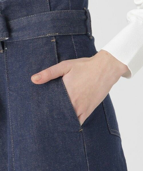 BLUE LABEL / BLACK LABEL CRESTBRIDGE / ブルーレーベル / ブラックレーベル・クレストブリッジ  その他パンツ | 【一部店舗限定】ムラ糸ストレッチデニムワイドパンツ | 詳細6