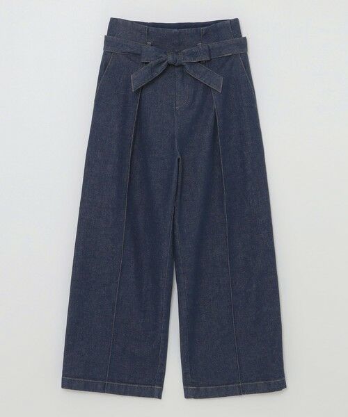 BLUE LABEL / BLACK LABEL CRESTBRIDGE / ブルーレーベル / ブラックレーベル・クレストブリッジ  その他パンツ | 【一部店舗限定】ムラ糸ストレッチデニムワイドパンツ | 詳細7