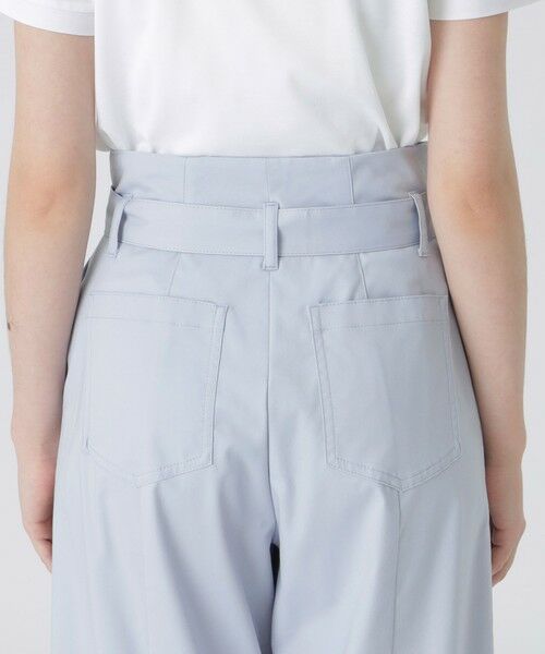 BLUE LABEL / BLACK LABEL CRESTBRIDGE / ブルーレーベル / ブラックレーベル・クレストブリッジ  その他パンツ | 【一部店舗限定】サイロスパンクリアツイルワイドパンツ | 詳細5