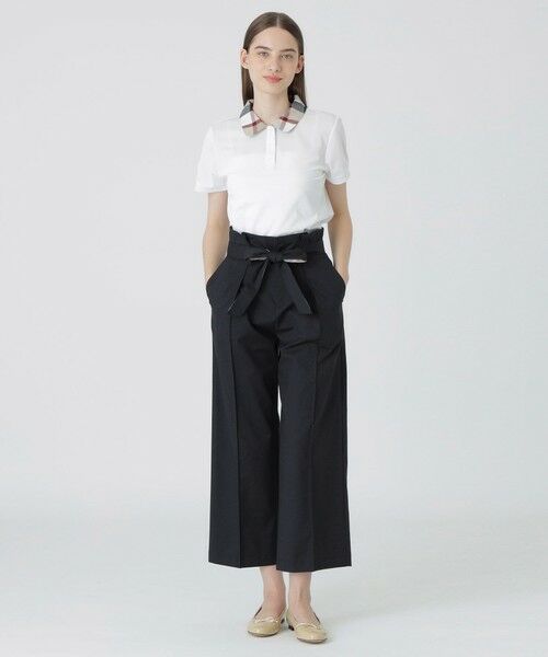 BLUE LABEL / BLACK LABEL CRESTBRIDGE / ブルーレーベル / ブラックレーベル・クレストブリッジ  その他パンツ | 【一部店舗限定】サイロスパンクリアツイルワイドパンツ | 詳細8