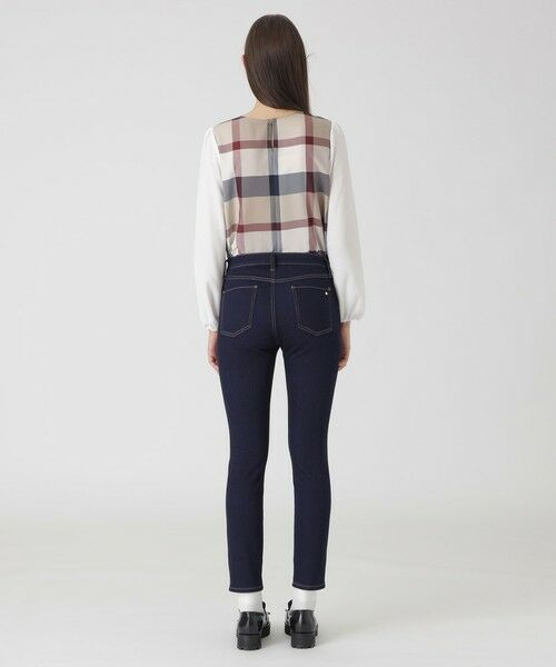 BLUE LABEL / BLACK LABEL CRESTBRIDGE / ブルーレーベル / ブラックレーベル・クレストブリッジ  その他パンツ | 【一部店舗限定】ハイストレッチクリアデニムスキニーパンツ | 詳細3