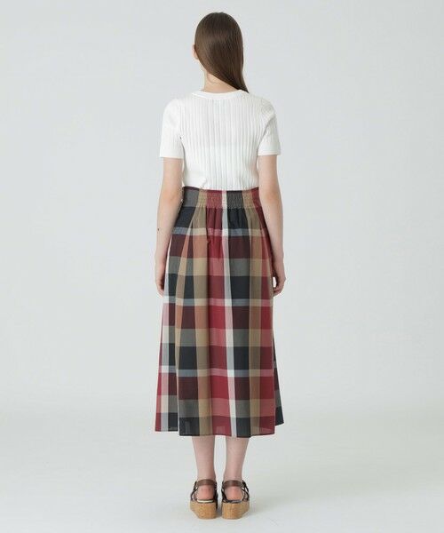 BLUE LABEL / BLACK LABEL CRESTBRIDGE / ブルーレーベル / ブラックレーベル・クレストブリッジ ミニ・ひざ丈スカート | 【一部店舗限定】クレストブリッジチェックロングフレアスカート | 詳細3