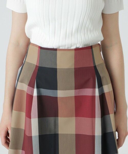 BLUE LABEL / BLACK LABEL CRESTBRIDGE / ブルーレーベル / ブラックレーベル・クレストブリッジ ミニ・ひざ丈スカート | 【一部店舗限定】クレストブリッジチェックロングフレアスカート | 詳細4