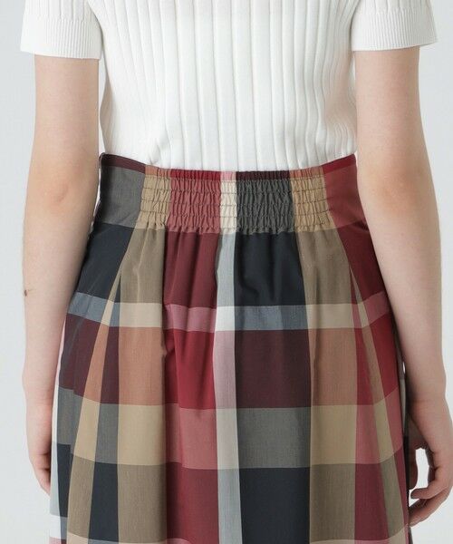 BLUE LABEL / BLACK LABEL CRESTBRIDGE / ブルーレーベル / ブラックレーベル・クレストブリッジ ミニ・ひざ丈スカート | 【一部店舗限定】クレストブリッジチェックロングフレアスカート | 詳細5