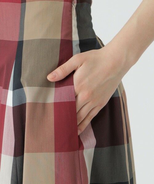 BLUE LABEL / BLACK LABEL CRESTBRIDGE / ブルーレーベル / ブラックレーベル・クレストブリッジ ミニ・ひざ丈スカート | 【一部店舗限定】クレストブリッジチェックロングフレアスカート | 詳細6