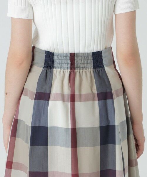 BLUE LABEL / BLACK LABEL CRESTBRIDGE / ブルーレーベル / ブラックレーベル・クレストブリッジ ミニ・ひざ丈スカート | 【一部店舗限定】クレストブリッジチェックロングフレアスカート | 詳細12