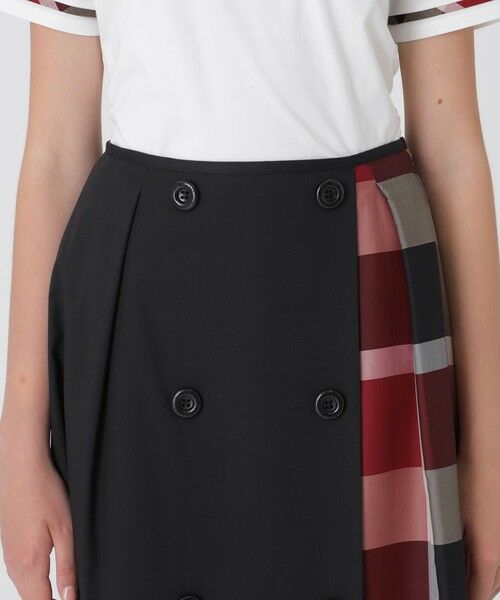 BLUE LABEL / BLACK LABEL CRESTBRIDGE / ブルーレーベル / ブラックレーベル・クレストブリッジ ミニ・ひざ丈スカート | 【一部店舗限定】サイロスパンツイルパーシャルチェックスカート | 詳細4