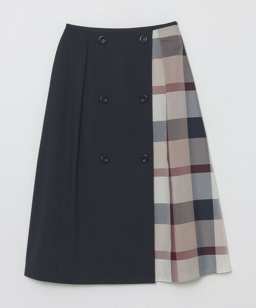 BLUE LABEL / BLACK LABEL CRESTBRIDGE / ブルーレーベル / ブラックレーベル・クレストブリッジ ミニ・ひざ丈スカート | 【一部店舗限定】サイロスパンツイルパーシャルチェックスカート | 詳細12
