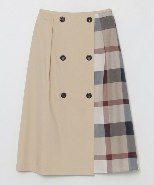 BLUE LABEL / BLACK LABEL CRESTBRIDGE / ブルーレーベル / ブラックレーベル・クレストブリッジ ミニ・ひざ丈スカート | 【一部店舗限定】サイロスパンツイルパーシャルチェックスカート | 詳細18