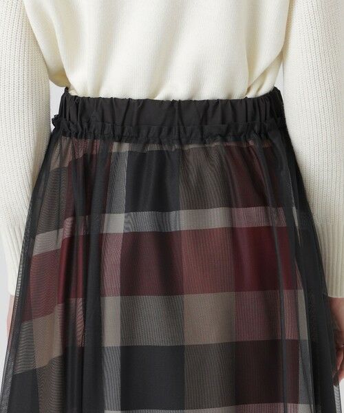 BLUE LABEL / BLACK LABEL CRESTBRIDGE / ブルーレーベル / ブラックレーベル・クレストブリッジ  ミニ・ひざ丈スカート | 【一部店舗限定】クレストブリッジチェック5WAYチュールスカート | 詳細9