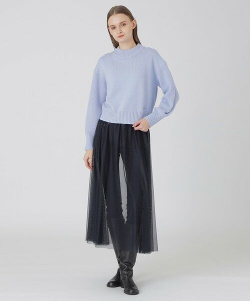 BLUE LABEL / BLACK LABEL CRESTBRIDGE / ブルーレーベル / ブラックレーベル・クレストブリッジ  ミニ・ひざ丈スカート | 【一部店舗限定】クレストブリッジチェック5WAYチュールスカート | 詳細17