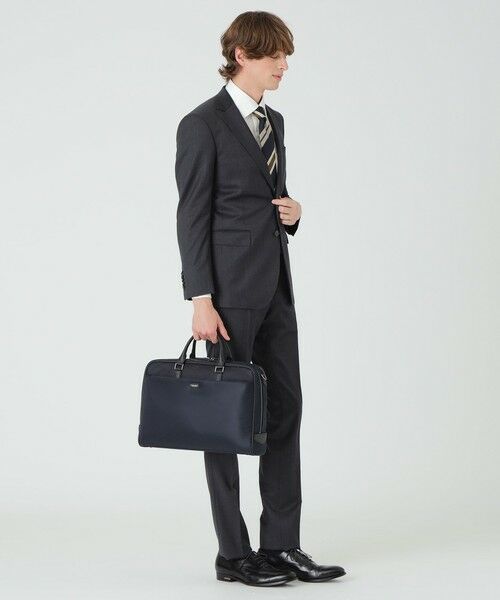 BLUE LABEL / BLACK LABEL CRESTBRIDGE / ブルーレーベル / ブラックレーベル・クレストブリッジ  ショルダーバッグ | ナイロンコンビカルゼシャドークレストブリッジチェックビジネスブリーフ | 詳細8