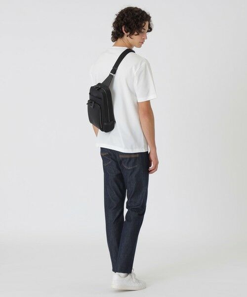 BLUE LABEL / BLACK LABEL CRESTBRIDGE / ブルーレーベル / ブラックレーベル・クレストブリッジ  ショルダーバッグ | ナイロンコンビカルゼシャドークレストブリッジチェックビジネスボディバッグ | 詳細2