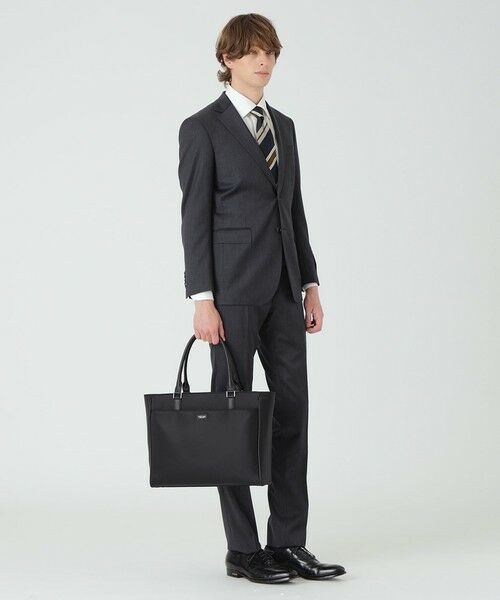 BLUE LABEL / BLACK LABEL CRESTBRIDGE / ブルーレーベル / ブラックレーベル・クレストブリッジ  ショルダーバッグ | ナイロンコンビカルゼシャドークレストブリッジチェックビジネストートバッグ | 詳細2