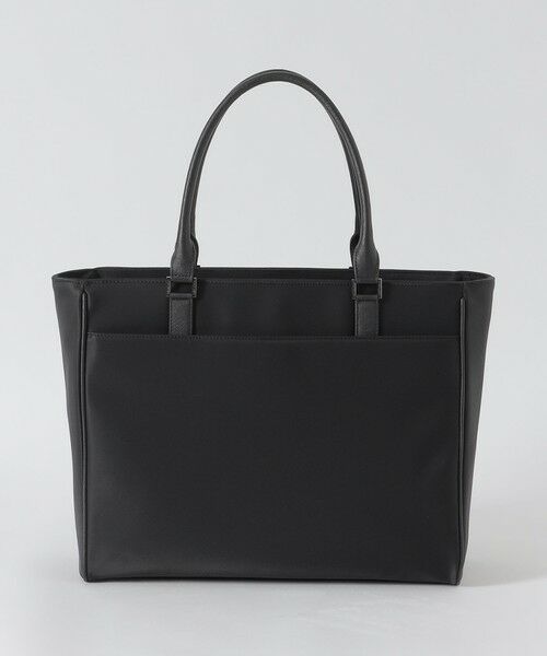 ナイロンコンビカルゼシャドークレストブリッジチェックビジネストート