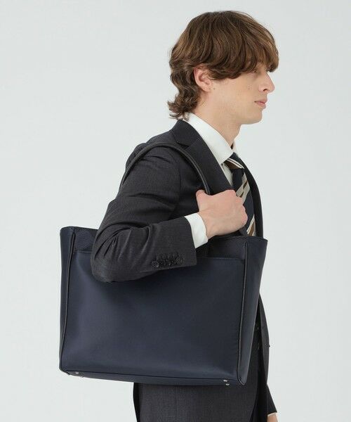 BLUE LABEL / BLACK LABEL CRESTBRIDGE / ブルーレーベル / ブラックレーベル・クレストブリッジ  ショルダーバッグ | ナイロンコンビカルゼシャドークレストブリッジチェックビジネストートバッグ | 詳細7