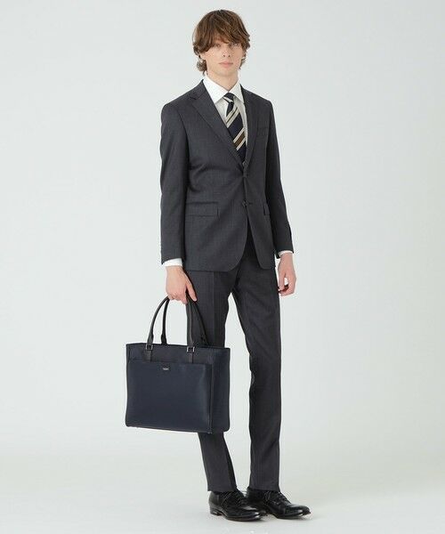 BLUE LABEL / BLACK LABEL CRESTBRIDGE / ブルーレーベル / ブラックレーベル・クレストブリッジ  ショルダーバッグ | ナイロンコンビカルゼシャドークレストブリッジチェックビジネストートバッグ | 詳細8