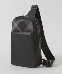 ★ブラックレーベル クレストブリッジ エンボス加工バッグパック★ セール】 エンボスチェックスクウェアショルダーバッグ