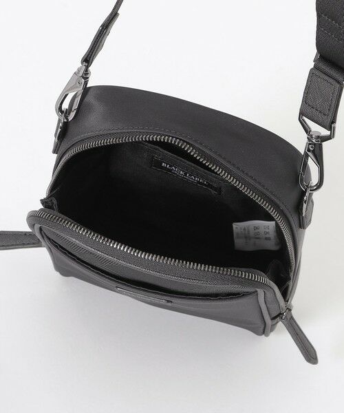 BLUE LABEL / BLACK LABEL CRESTBRIDGE / ブルーレーベル / ブラックレーベル・クレストブリッジ  ショルダーバッグ | ナイロンコンビカルゼシャドークレストブリッジチェックビジネスミニクロスボディバッグ | 詳細5