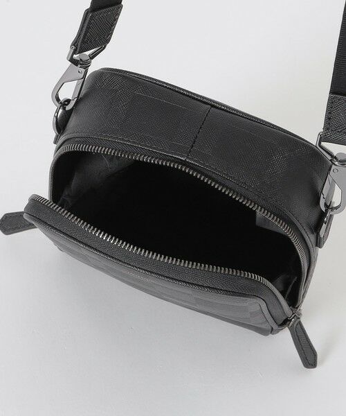 エンボスチェックミニクロスボディバッグ （ショルダーバッグ