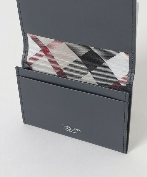 BLUE LABEL / BLACK LABEL CRESTBRIDGE / ブルーレーベル / ブラックレーベル・クレストブリッジ  財布・コインケース・マネークリップ | バイカラークレストブリッジチェックカードケース | 詳細6