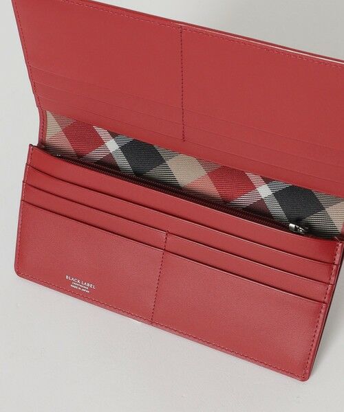 BLUE LABEL / BLACK LABEL CRESTBRIDGE / ブルーレーベル / ブラックレーベル・クレストブリッジ  財布・コインケース・マネークリップ | バイカラークレストブリッジチェックロングウォレット | 詳細2