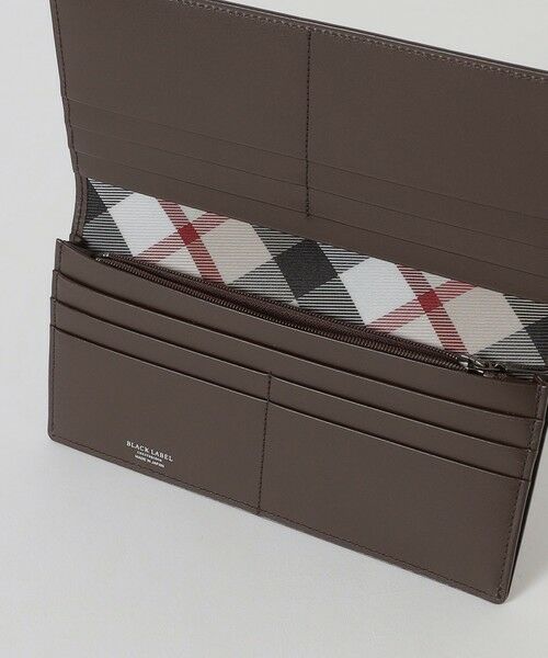 BLUE LABEL / BLACK LABEL CRESTBRIDGE / ブルーレーベル / ブラックレーベル・クレストブリッジ  財布・コインケース・マネークリップ | バイカラークレストブリッジチェックロングウォレット | 詳細6