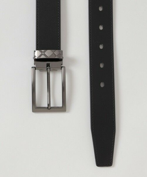 BLUE LABEL / BLACK LABEL CRESTBRIDGE / ブルーレーベル / ブラックレーベル・クレストブリッジ  ベルト・サスペンダー | サルカンチェックバックルアンティークレザーベルト | 詳細4