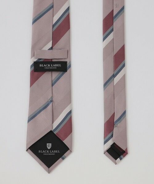 BLUE LABEL / BLACK LABEL CRESTBRIDGE / ブルーレーベル / ブラックレーベル・クレストブリッジ  ネクタイ | カラーレジメンタルタイ | 詳細1