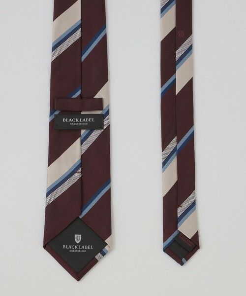 BLUE LABEL / BLACK LABEL CRESTBRIDGE / ブルーレーベル / ブラックレーベル・クレストブリッジ  ネクタイ | カラーレジメンタルタイ | 詳細3