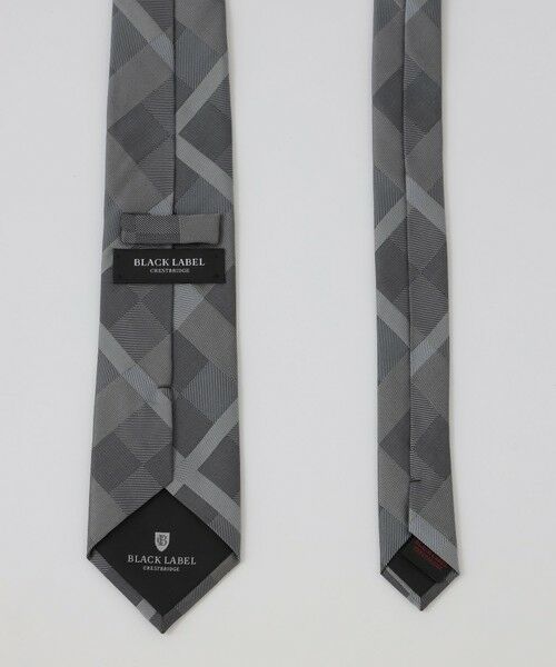 BLUE LABEL / BLACK LABEL CRESTBRIDGE / ブルーレーベル / ブラックレーベル・クレストブリッジ  ネクタイ | トーナルシャドーブロックチェックタイ | 詳細1