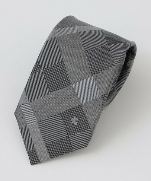 BLUE LABEL / BLACK LABEL CRESTBRIDGE / ブルーレーベル / ブラックレーベル・クレストブリッジ  ネクタイ | トーナルシャドーブロックチェックタイ | 詳細2