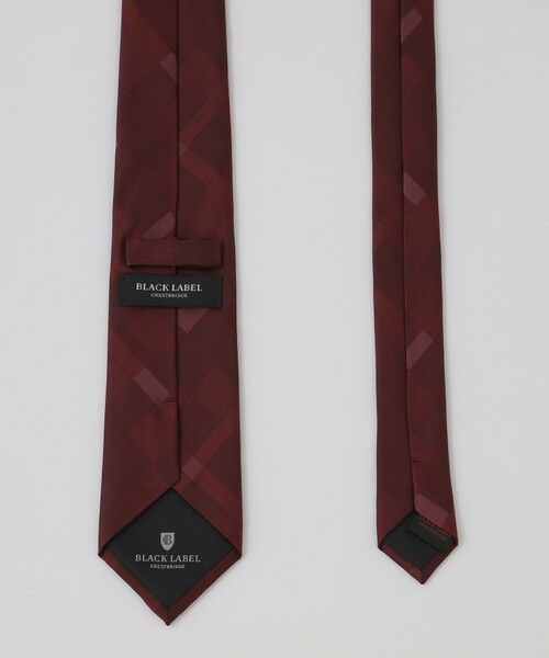 BLUE LABEL / BLACK LABEL CRESTBRIDGE / ブルーレーベル / ブラックレーベル・クレストブリッジ  ネクタイ | トーナルシャドーブロックチェックタイ | 詳細3