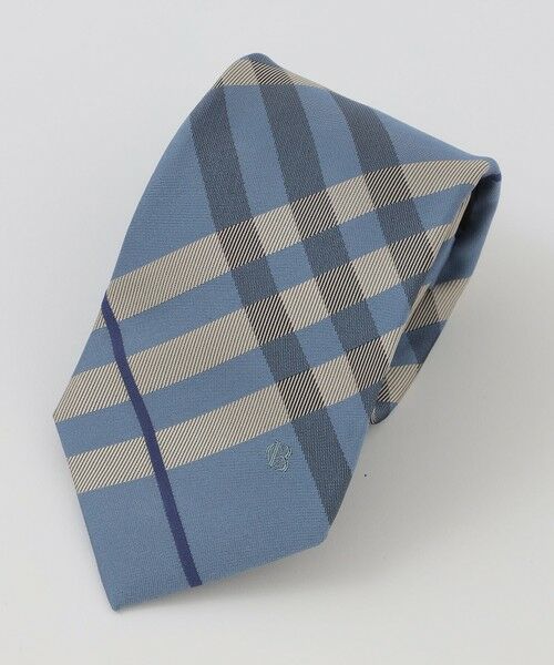 BLUE LABEL / BLACK LABEL CRESTBRIDGE / ブルーレーベル / ブラックレーベル・クレストブリッジ  ネクタイ | サテンコンビチェックタイ | 詳細4