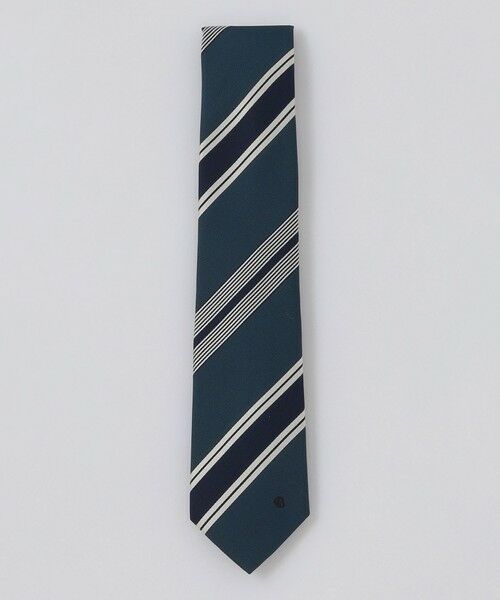 BLUE LABEL / BLACK LABEL CRESTBRIDGE/ブルーレーベル / ブラックレーベル・クレストブリッジ アクセントカラーレジメンタルタイ グレー3 F BLUE LABEL / BLACK LABEL CRESTBRIDGE/ブルーレーベル / ブラックレーベル・クレストブリッジ アクセントカラーレジメンタルタイ グレー3 F